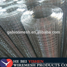 Square /rectangle hole shape and low carbon iron wire material 2"x2" galvanized welded wire mesh